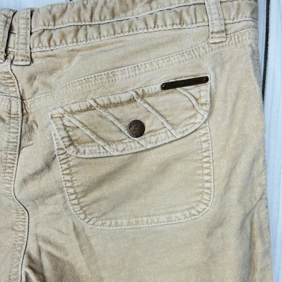 Abercrombie and Fitch Vintage Khaki Jeans Pants Sz 8 (32x31) Flare Low Rise Y2K - Picture 11 of 11